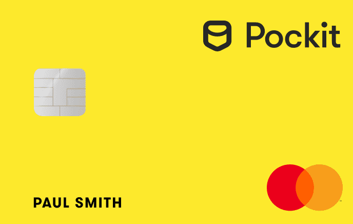 Pockit card front
